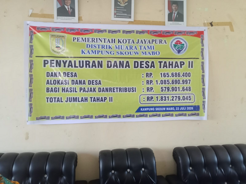 Penyaluran Dana Kampung Tahap II Tahun 2026